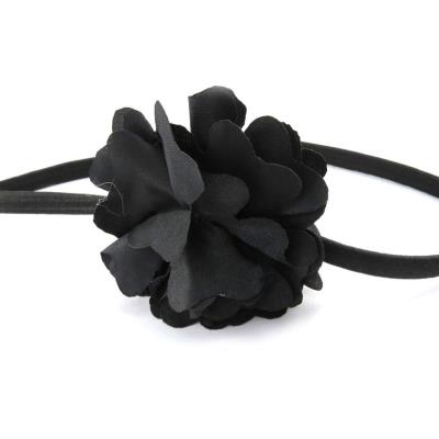 Bandeau souple 'Scarlett' noir