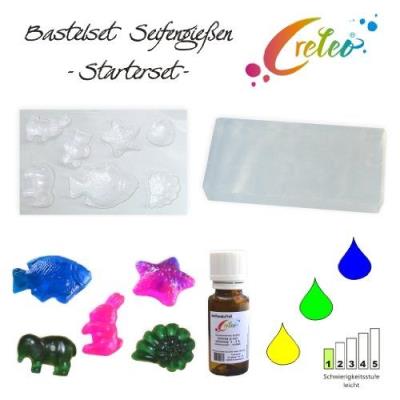 Creleo 610031 Kit débutant loisirs créatifs moulage du savon