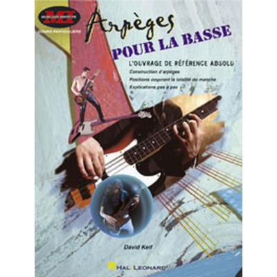 Méthodes et pédagogie HAL LEONARD KEIF D. - ARPÈGES POUR LA BASSE Guitare acoustique