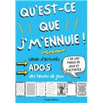  Livre de Jeux ado fille 12 ans à 14 ans: Activités anti ennui  avec : Quizz culture générale, mots mêlés, coloriages, défis, recettes,  énigmes   et activités pour fille ado) (