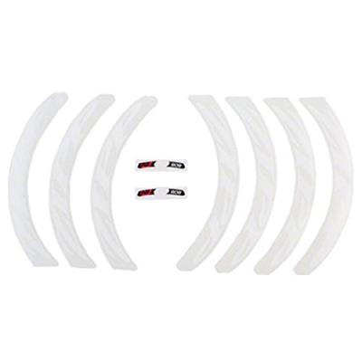 Zipp 303 blanc mat sans bordure logo 700 c x 1 roue en vinyle blanc