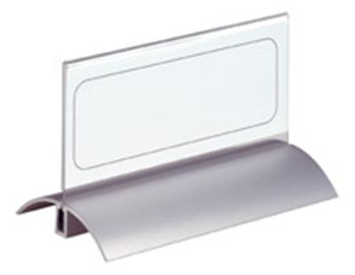 Lot de 2 chevalets porte-nom design
