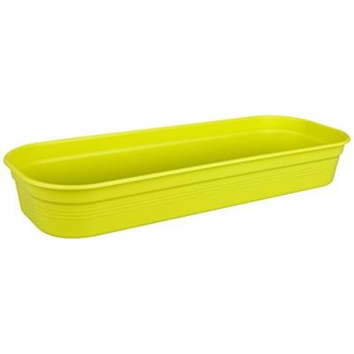 Elho 2055220 Green Basics Coquille Pour Planter Vert Lime Taille L 38 X 38 X 16 Cm