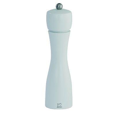 Peugeot - Moulin à sel manuel en bois couleur blanc mat 20 cm