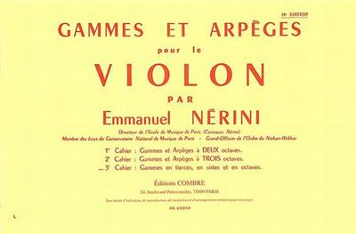 Gammes et arpèges vol.3
