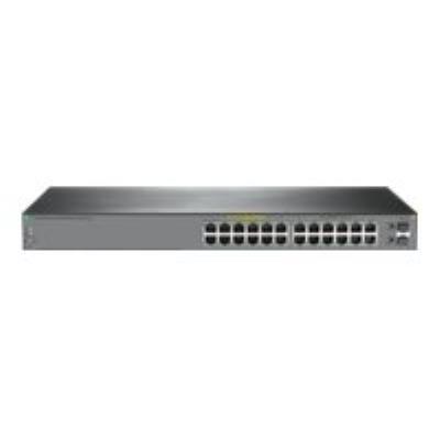 HPE OfficeConnect 1920S 24G 2SFP PPoE+ 185W - switch - 24 poorten - intelligent - rack-uitvoering