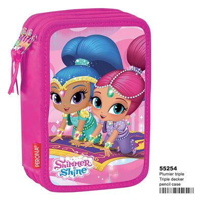 Shimmer and Shine – Plumier Triple 45 pièces