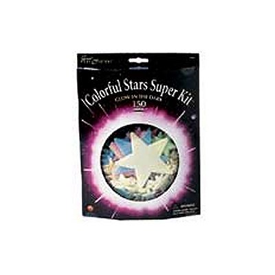 Great Explorations - Etoiles de couleurs phosphorescentes - Super kit