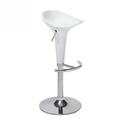 POP Lot de 2 tabourets de bar blancs