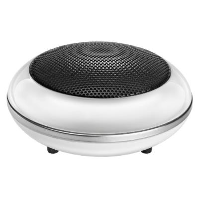 Wavemaster MOBI - Mini enceinte mobile portable rechargeable Blanche (3,8 Watts) Avec entrée jack 3,5mm