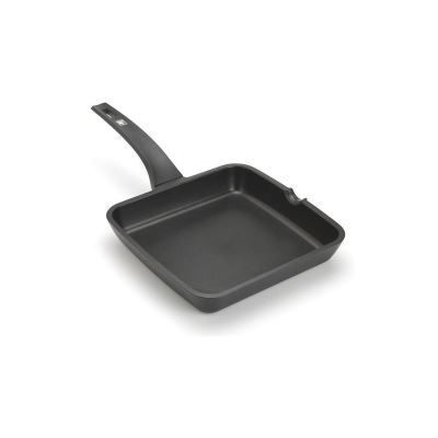 Poêle à Griller Lisse BRA A271328 28 cm Grill Noir