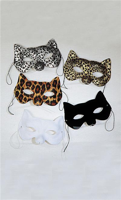 Masque Chat Tissu Velours