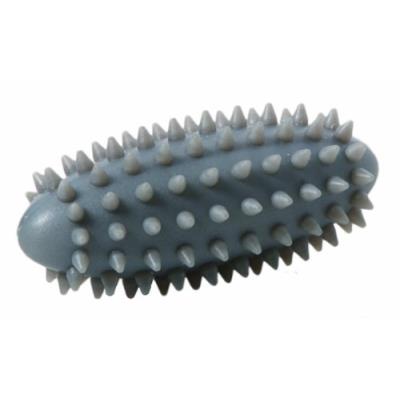 Togu knobbed une balle de massage à picots argent argent 11 x 5 cm