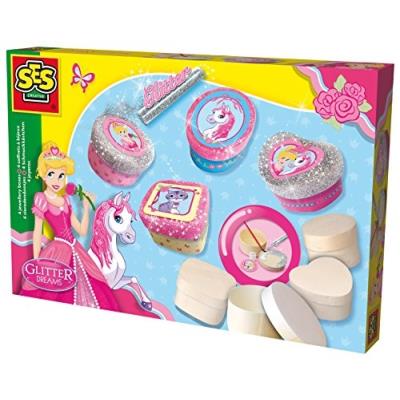 Ses Creative - 14122 - Glitter Dreams - Boîtes À Bijoux Pailletées