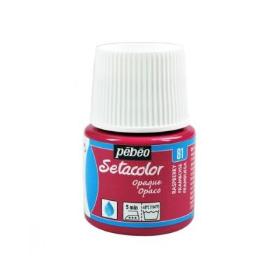 Peinture textile Pébéo setacolor opaque Framboise N°81