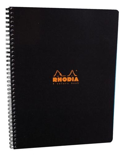 Book Classic Rhodia Noir,22,5x29,7, 160 pages, Margé