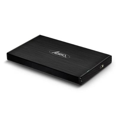 Suza Advance Mobility Disk S8 - Storage enclosure - 2.5 - SATA 3Gb/s - USB 3.0 - zwart
