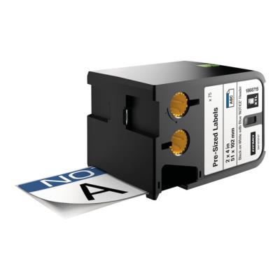 DYMO XTL with blue heading CAUTION - etiketten - 70 etiket(ten)