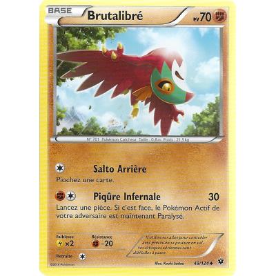 Carte Pokemon - XY10 - Impact des Destins - Brutalibré - PV 70 - 48/124 - Peu Commune - VF État correct - Asmodee reconditionné disponible sur Fnac