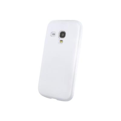 Muvit miniGel - Achterzijde behuizing voor mobiele telefoon - wit - voor Samsung Galaxy S III Mini