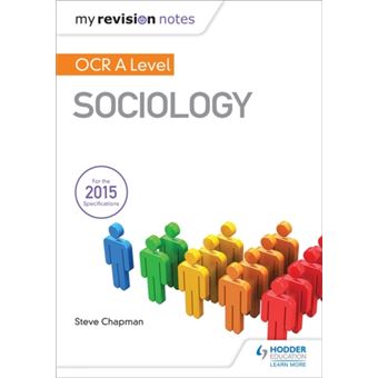 Ocr A Level Sociology Steve Chapman, - Broché - Steve Chapman - Achat ...