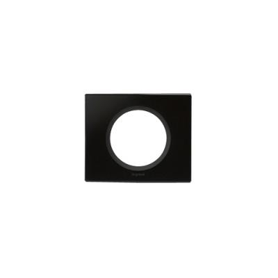 Legrand Celiane LEG69301 Plaque 1 poste matière Verre graphite