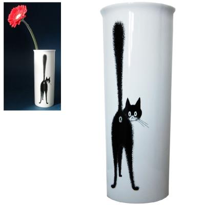 Vase en cramique Allong Chats par Dubout