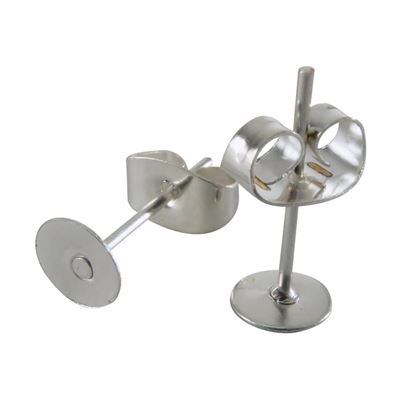 Boucles d'oreilles clous argenté 3 paires - graine créative
