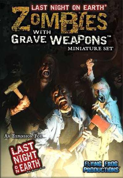 Last Night On Earth : Zombies with Grave Weapons Miniature Set