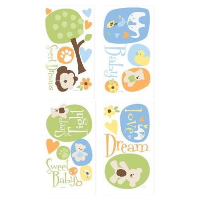 ROOMMATES RMK1777SCS PEEL MODERNE DE BÉBÉ ET STICKERS MURAUX BÂTON