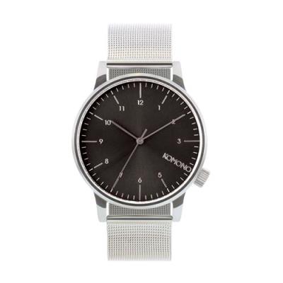 Montre Komono Winston Royale Silver Black