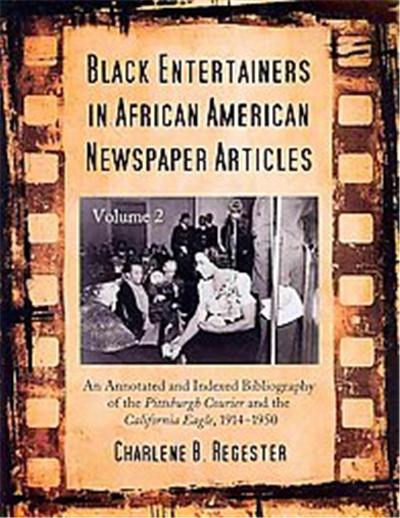 Black Entertainers in African American Newspaper Articles