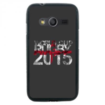 Coque Souple en gel pour Samsung Galaxy Trend 2 Lite avec impression Angleterre et logo rugby WCR 20