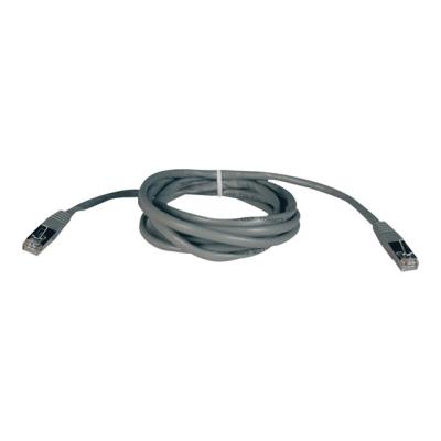 Tripp Lite 10ft Cat5e Cat5 350MHz Molded Shielded Patch Cable STP RJ45 M/M Gray 10' - verbindingskabel - 3.1 m - grijs