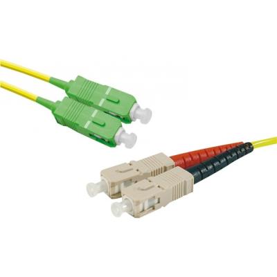 Cordon duplex os2 9 125 sc-apc st- 1m