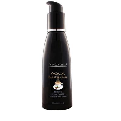 Wicked Aqua Mocha Java Wicked Lubrifiant 120 ML Comestible