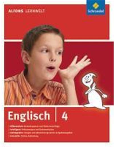 Alfons Lernwelt Lernsoftware Englisch 4. CD-ROM für Windows 7, Vista, XP und Mac OS X 10.5
