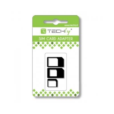 Techly i-sim-3 sim flash adaptateur de carte mémoire 301535