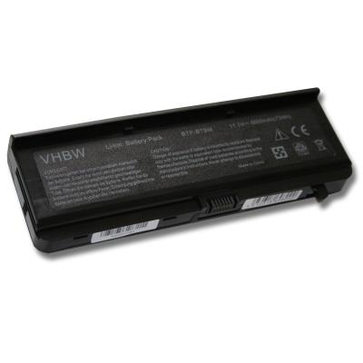 Batterie LI-ION 6600mAh 11.1V pour MEDION, remplace 40021138, 40022655, BTP-BRBM, BTP-BSBM, BTP-BTBM, BTP-BXBM, MB1X