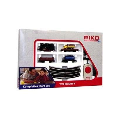 PIKO - 57111 - MODÉLISME -TRAIN DE MARCHANDISES ET LOCOMOTIVE H0