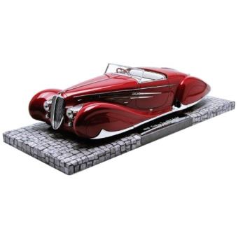 Delahaye Type 145 V-12 Coupé 1937 – Minichamps 1/18 – Résine Gris, édition Limitée