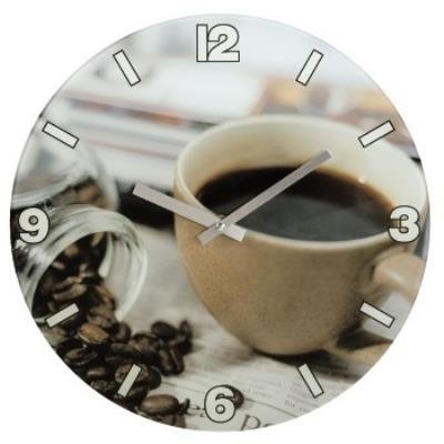 Hama verre de café horloge murale silencieuse sans tic-tac) 136217