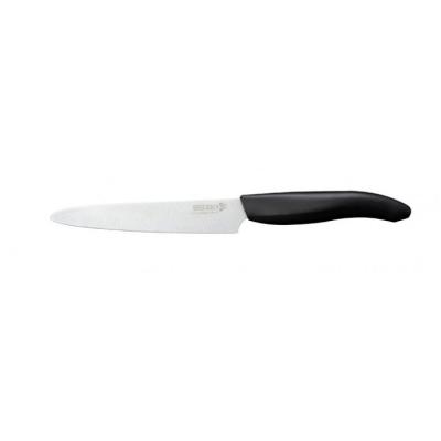 Couteau lame avec micro-denture 12,5 cm céramique - Kyocera
