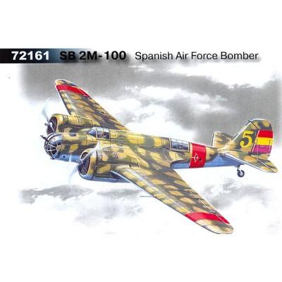 ICM - Maquette avion : Tupolev SB 2M-100 Katiushka Guerre d'Espagne