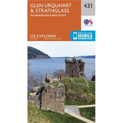 Os Explorer Map (431) Glen Urquhart And Strathglass (Map)