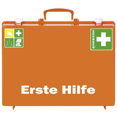 Söhngen 3001155 Coffret de premier secours MT CD, DIN 13169, B 40 x H 30 x T 15 cm, orange