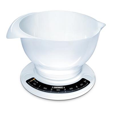 Leifheit 03172 balance de cuisine analogique avec grand bol mélangeur