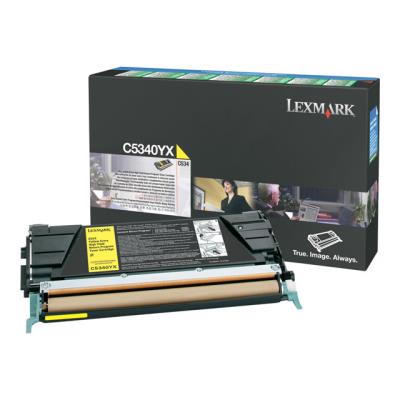 Lexmark - à rendement extrêmement élevé - jaune - originale - cartouche de toner - LCCP, LRP
