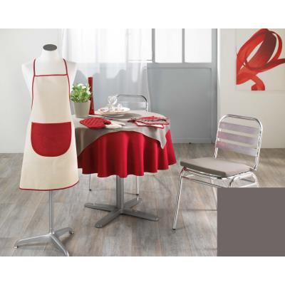 Nappe ronde 180cm VENETTO anthracite