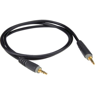 Accessoires guitares KLOTZ AS-MM0090 ENREGISTREMENT MOBILE IN / OUT ASYMETRIQUE STEREO NOIR 0,9 M Cables adaptateur